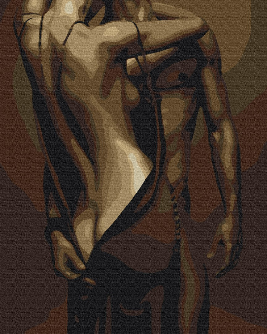 Painting by numbers Hot passion (BS24601)