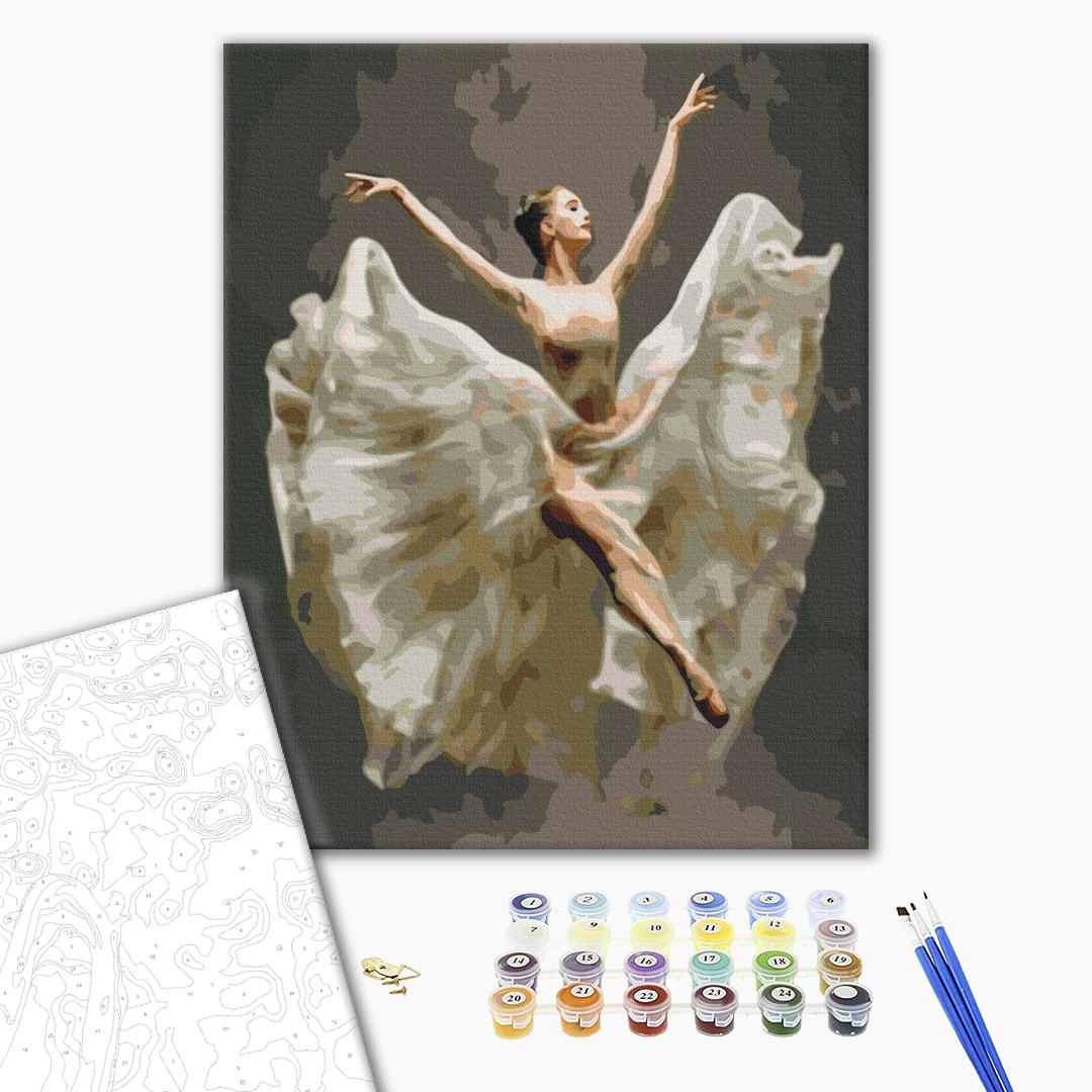 Painting by numbers Ballerina in flight (BS34356)