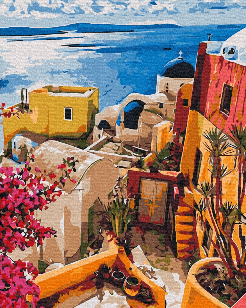 Painting by numbers Bright Greece (BS51979)
