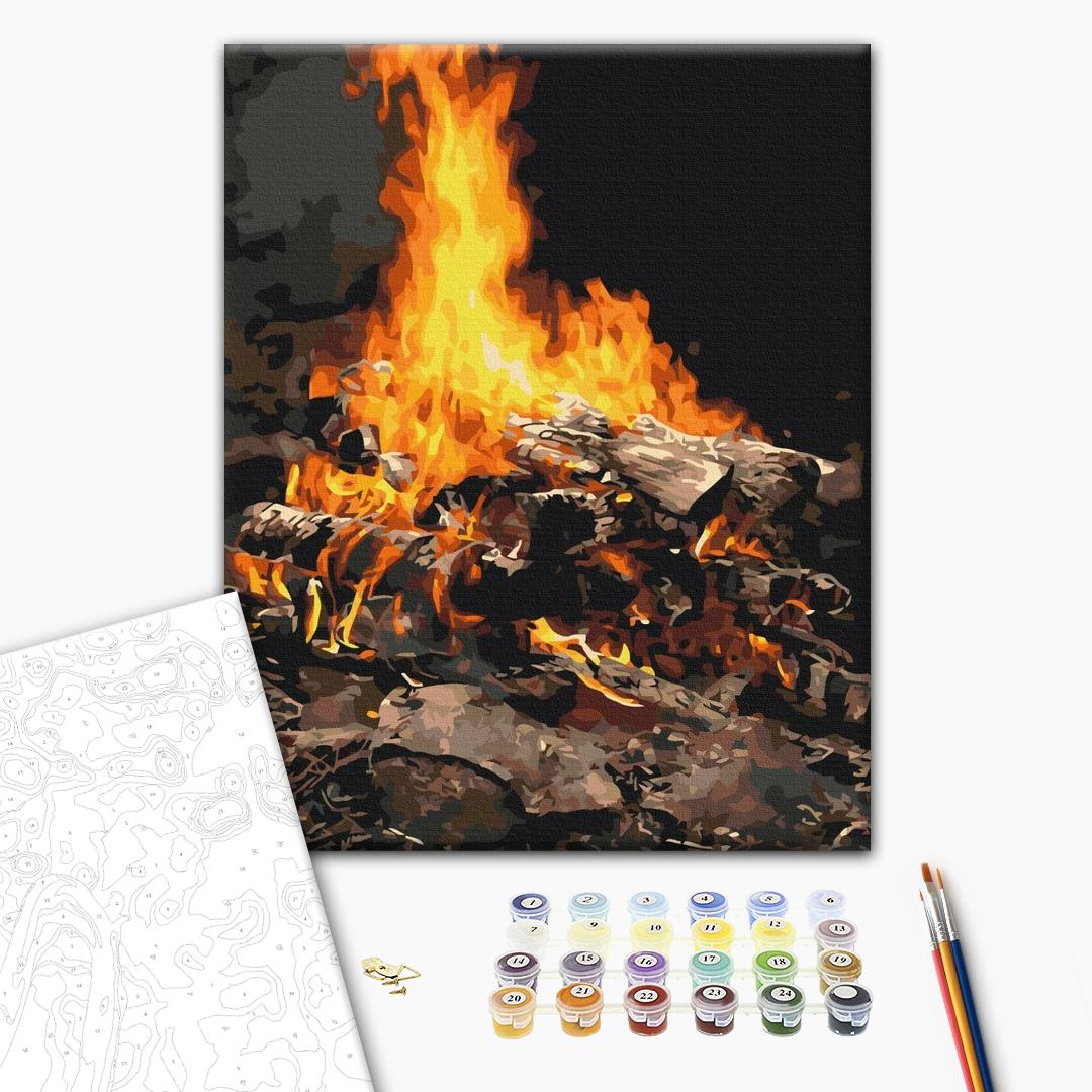 Painting by numbers Bonfire (BS21741)
