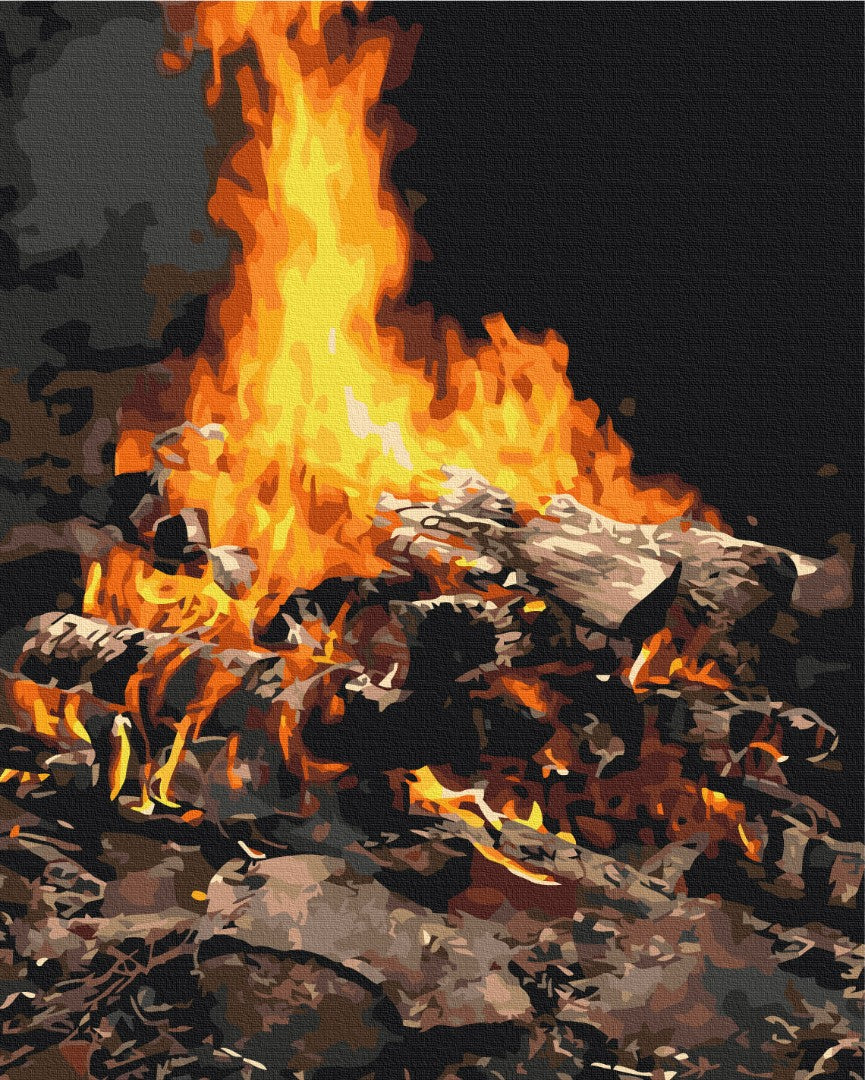Painting by numbers Bonfire (BS21741)