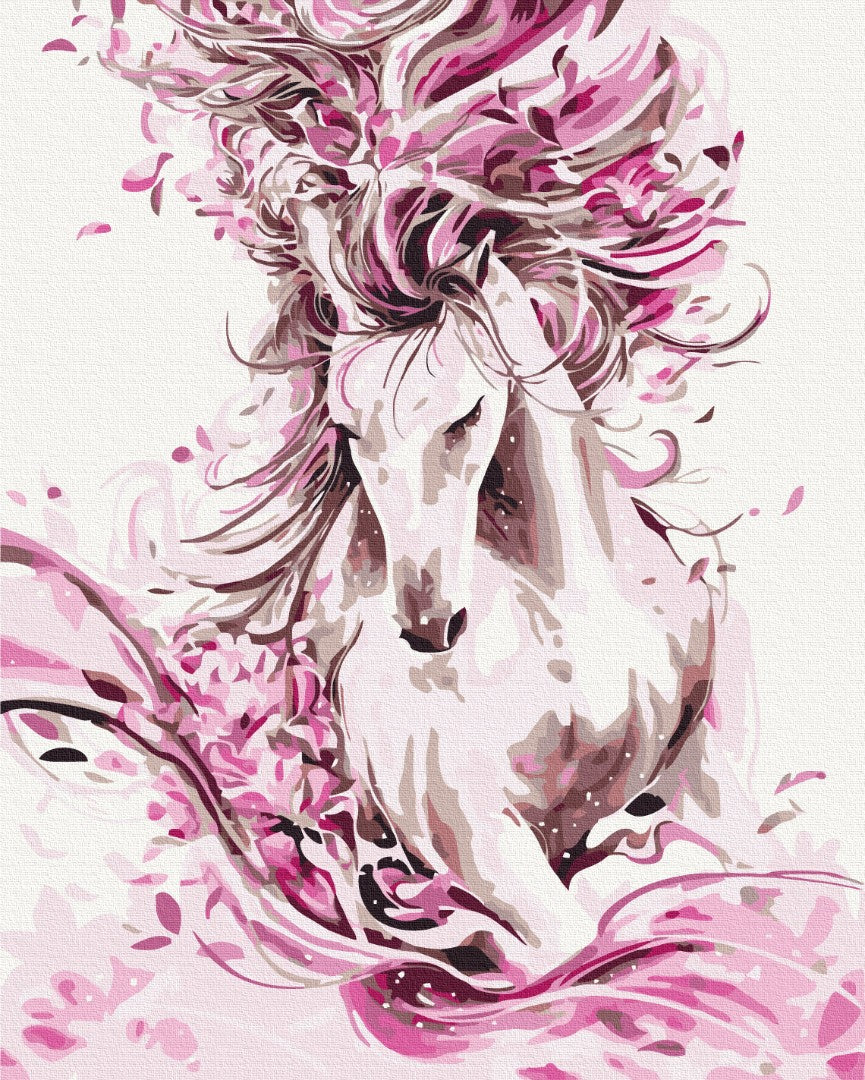 Painting by numbers Graceful horse (BS22388)