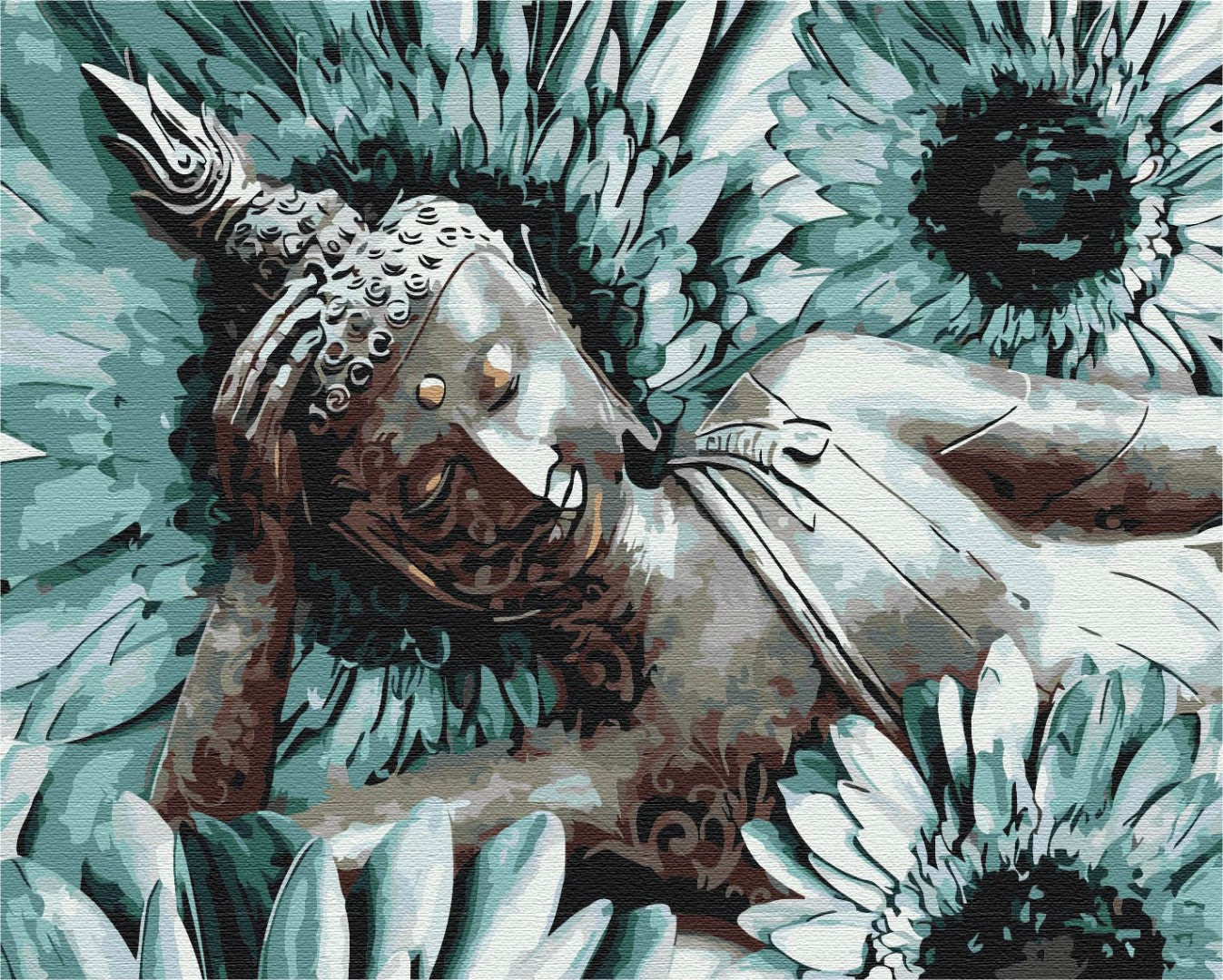 Painting by numbers Buddha meditation (BS29357)