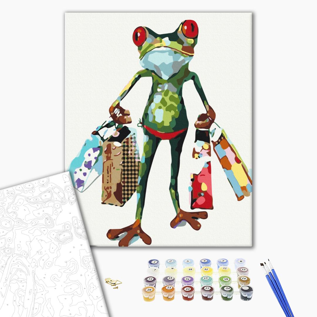 Painting by numbers Buyer from the pond (BS52159)