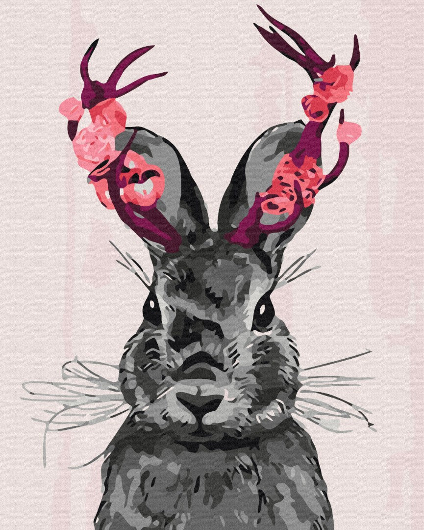 Painting by numbers Fantastic rabbit (BS52164)