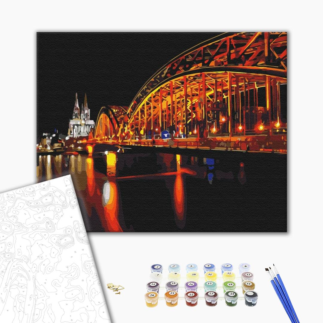 Painting by numbers Colors of the night city (BS52177)