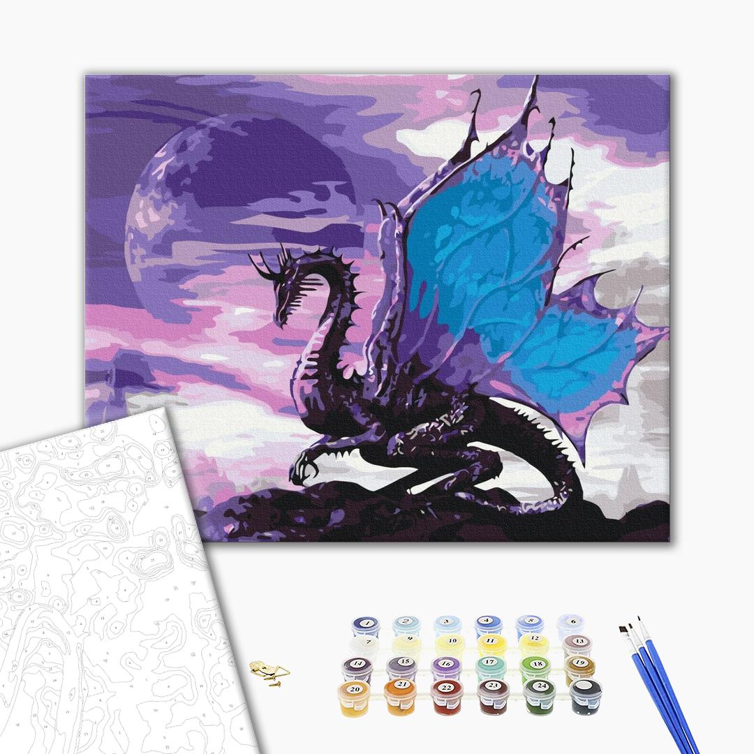 Painting by numbers Heavenly dragon (BS52359)