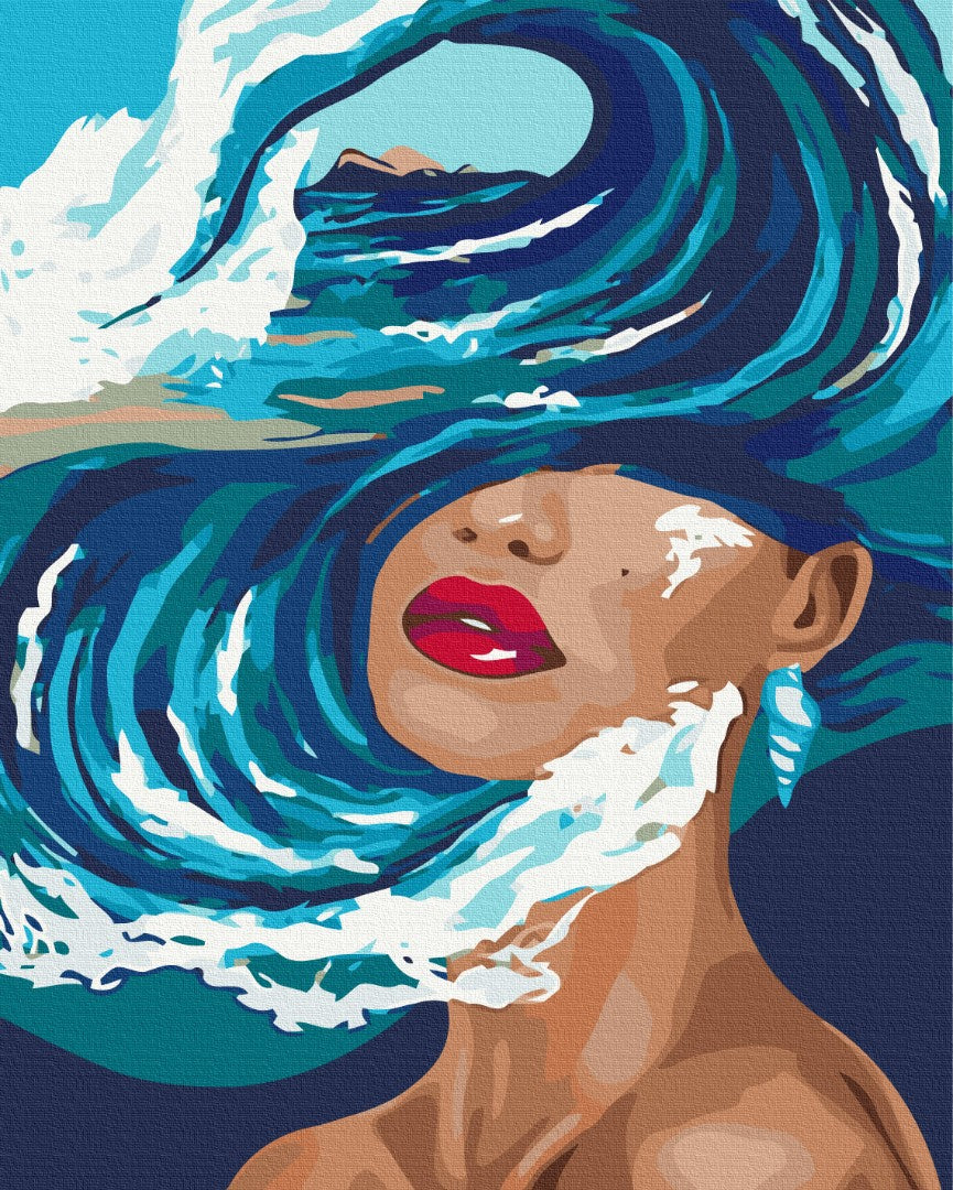 Painting by numbers An ocean of thoughts (BS37549)