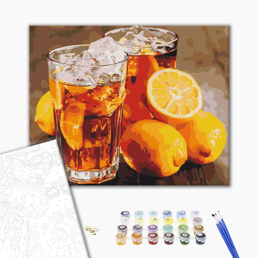 Gleznošana pēc skaitļiem Svaiga limonāde (BS34295)