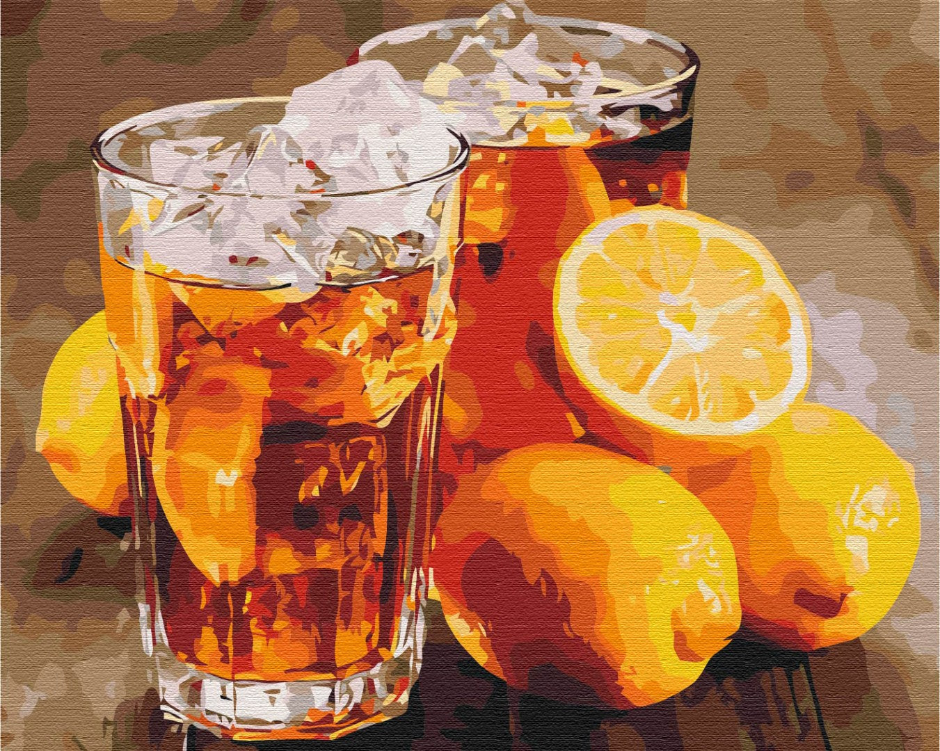 Gleznošana pēc skaitļiem Svaiga limonāde (BS34295)