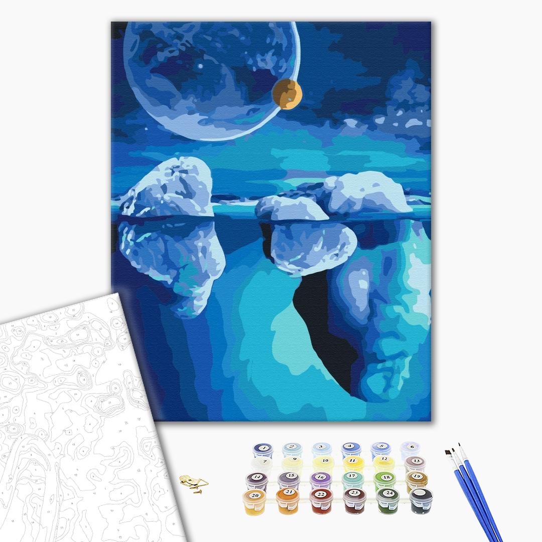 Painting by numbers Glacier space (BS51485)