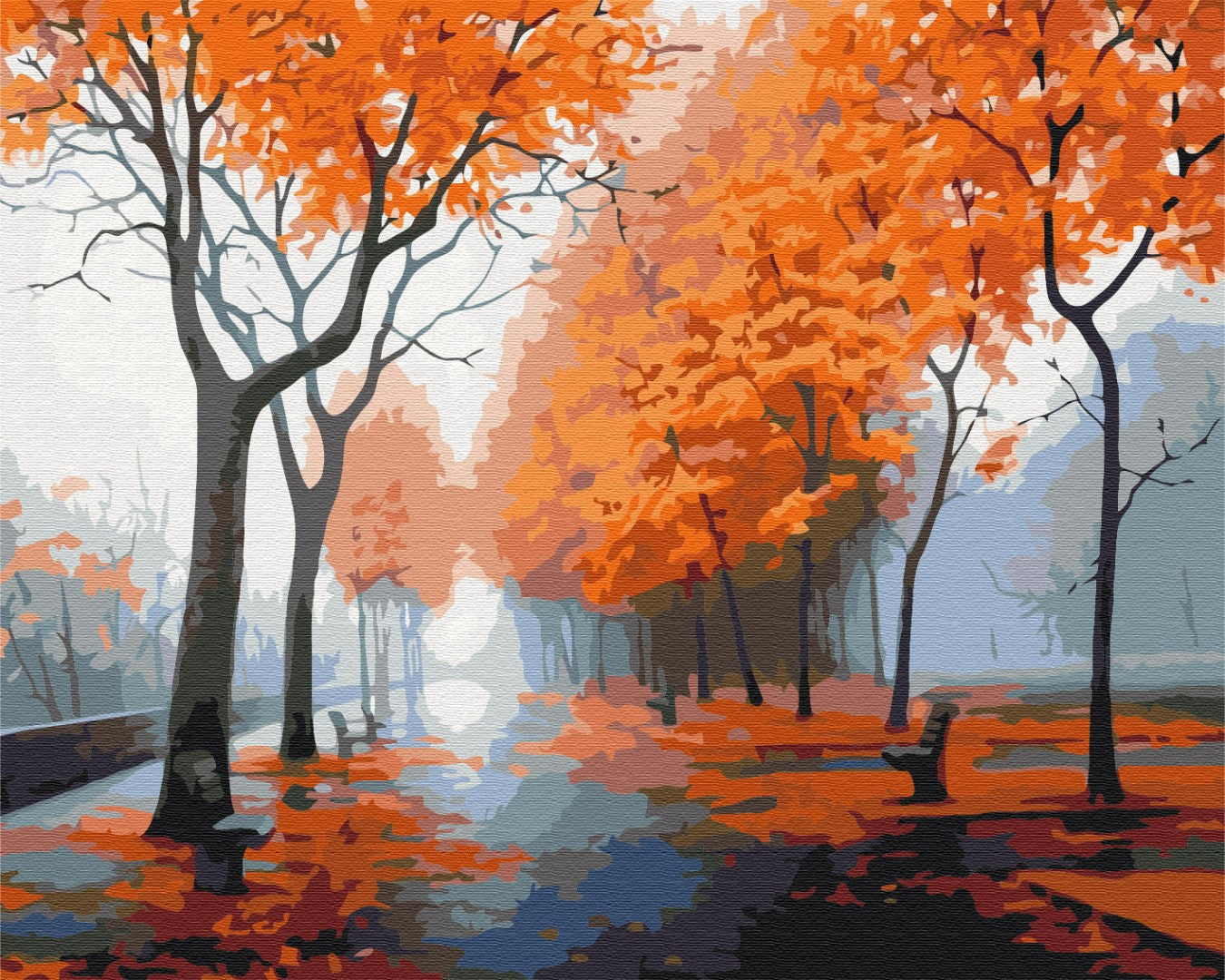 Painting by numbers Autumn combination (BS52187)