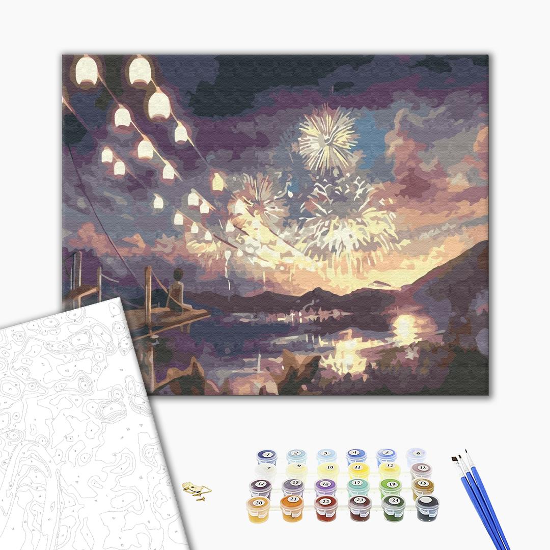 Painting by numbers Holiday atmosphere (BS52192)