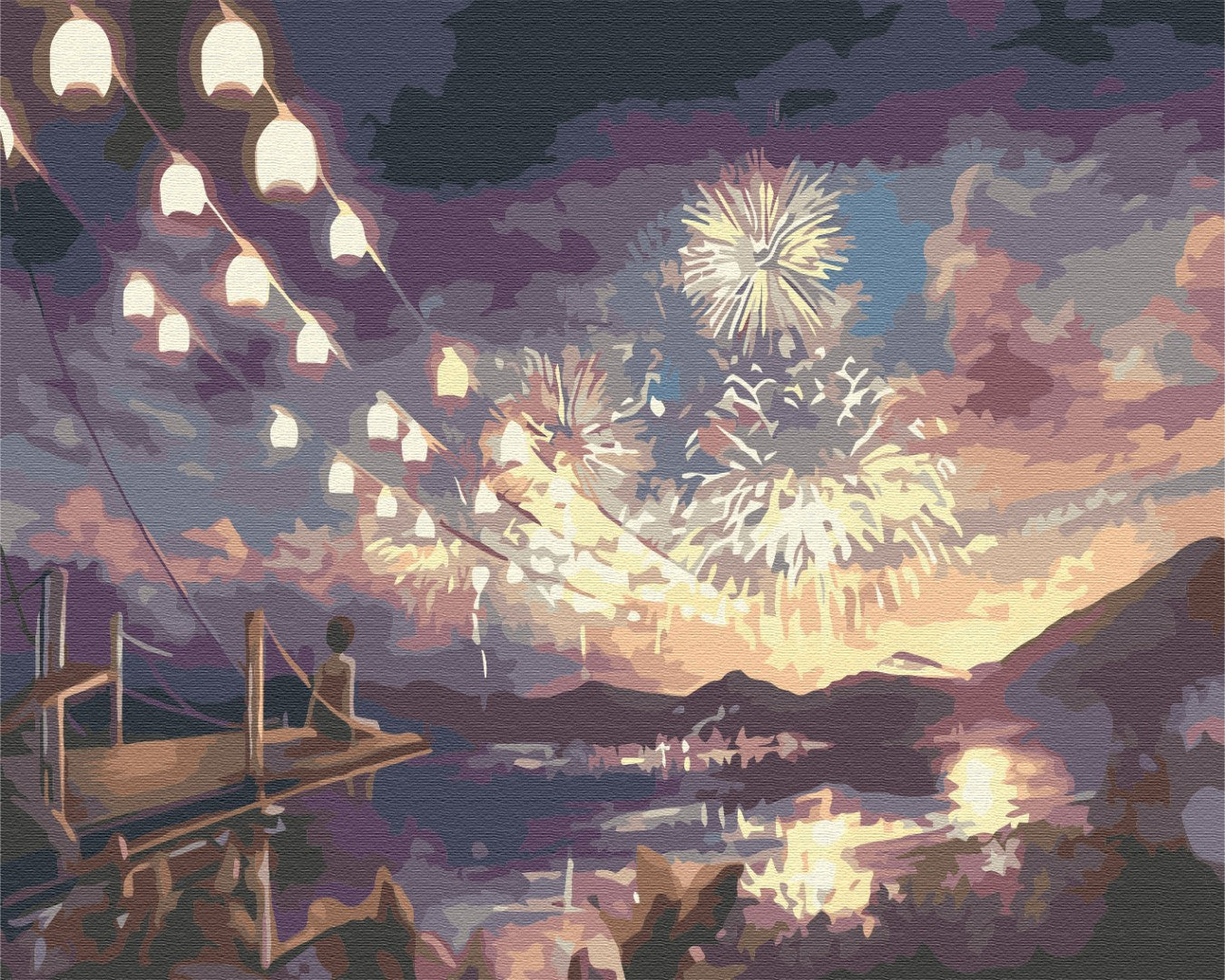 Painting by numbers Holiday atmosphere (BS52192)