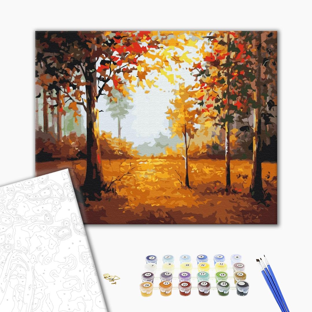 Painting by numbers Autumn corner (BS52206)