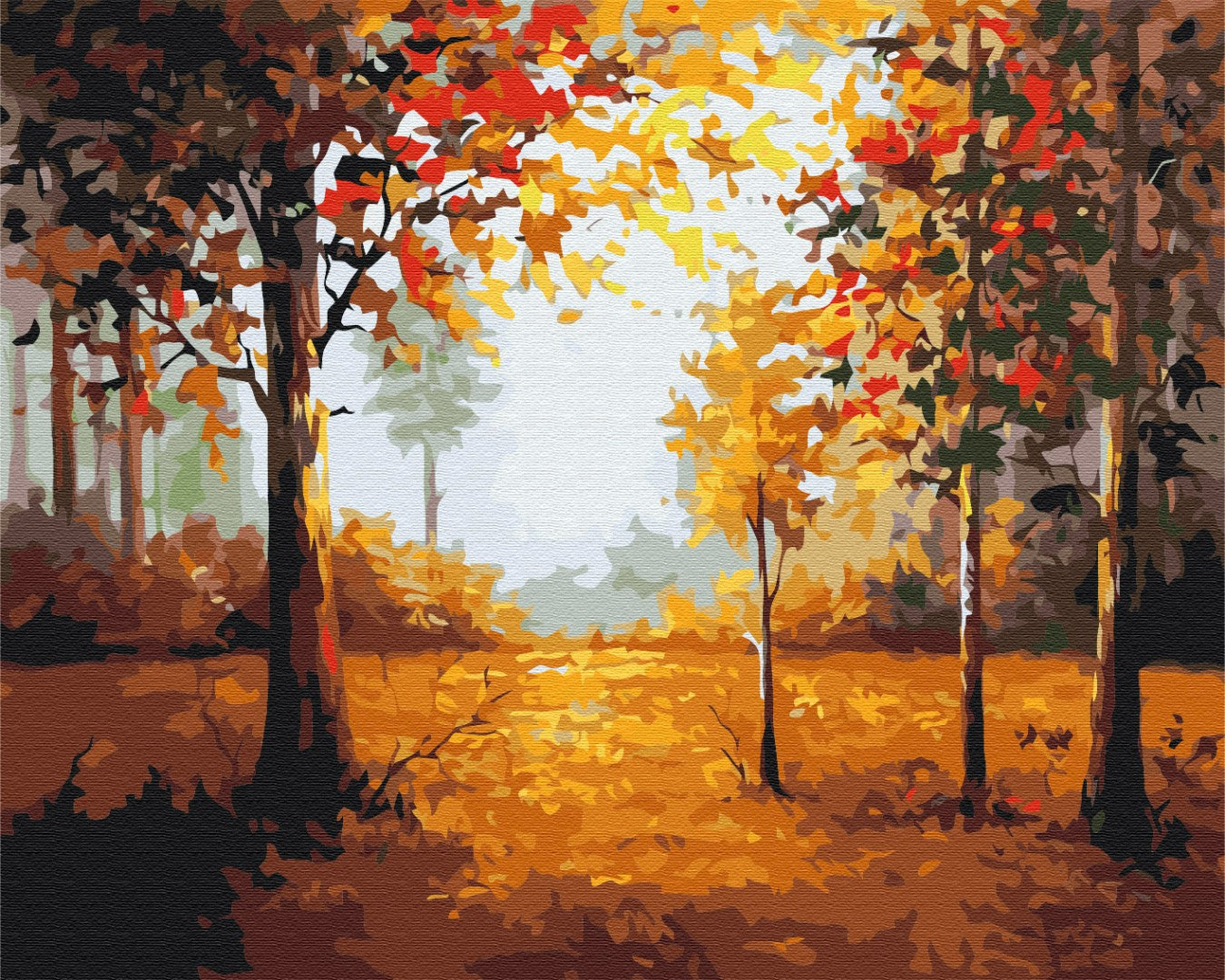 Painting by numbers Autumn corner (BS52206)