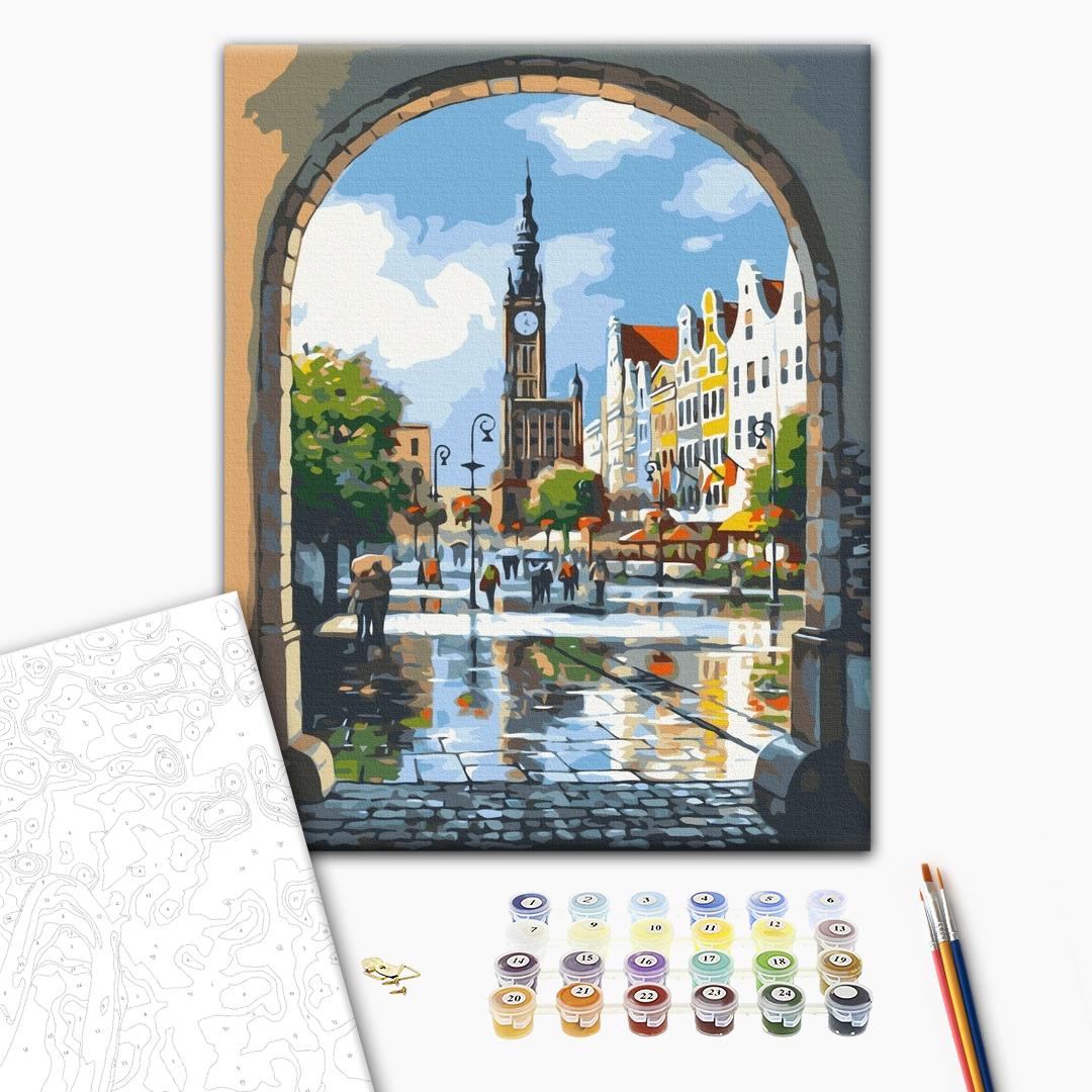 Painting by numbers City arch (BS4652)