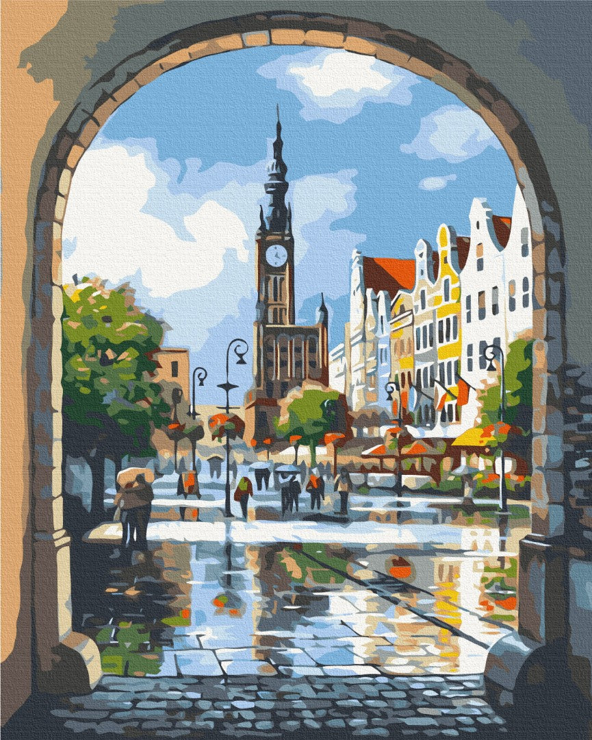 Painting by numbers City arch (BS4652)