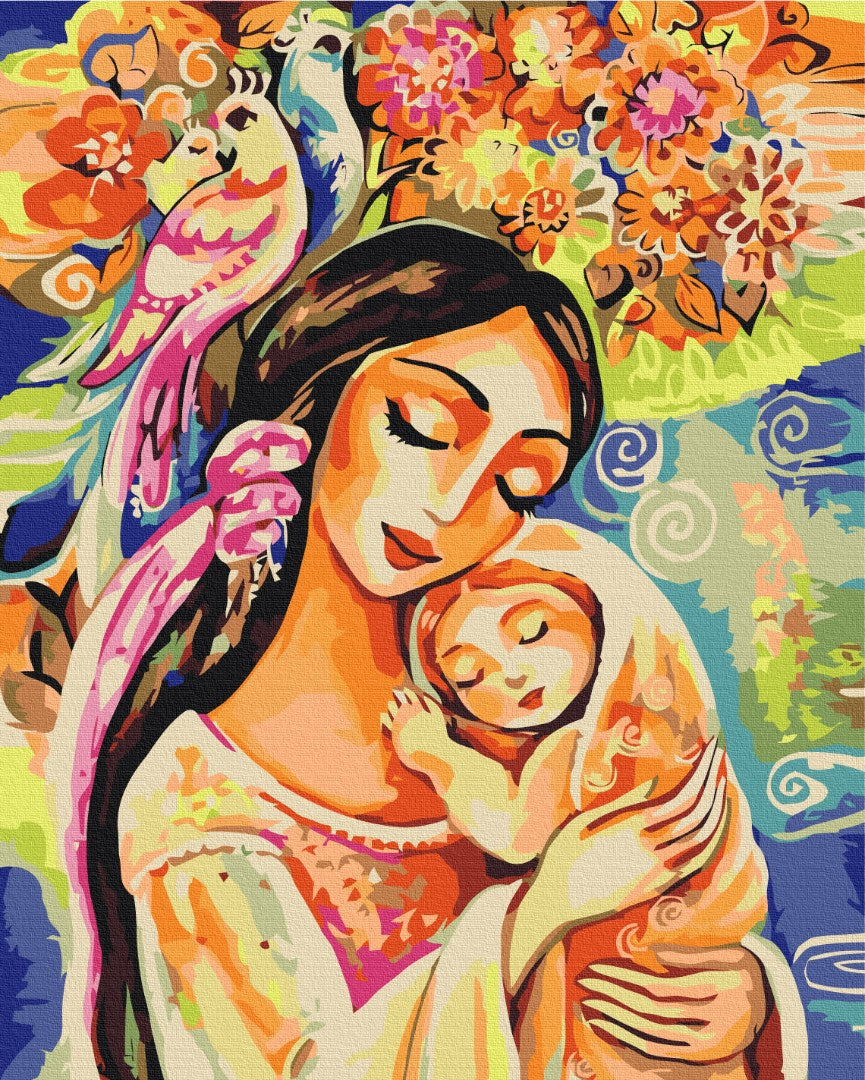 Painting by numbers Maternal love (BS51591)