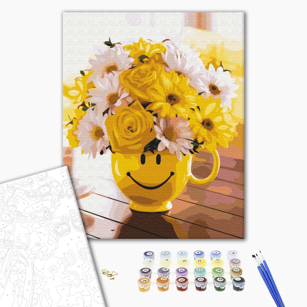 Painting by numbers A bouquet of happiness (BS34186)