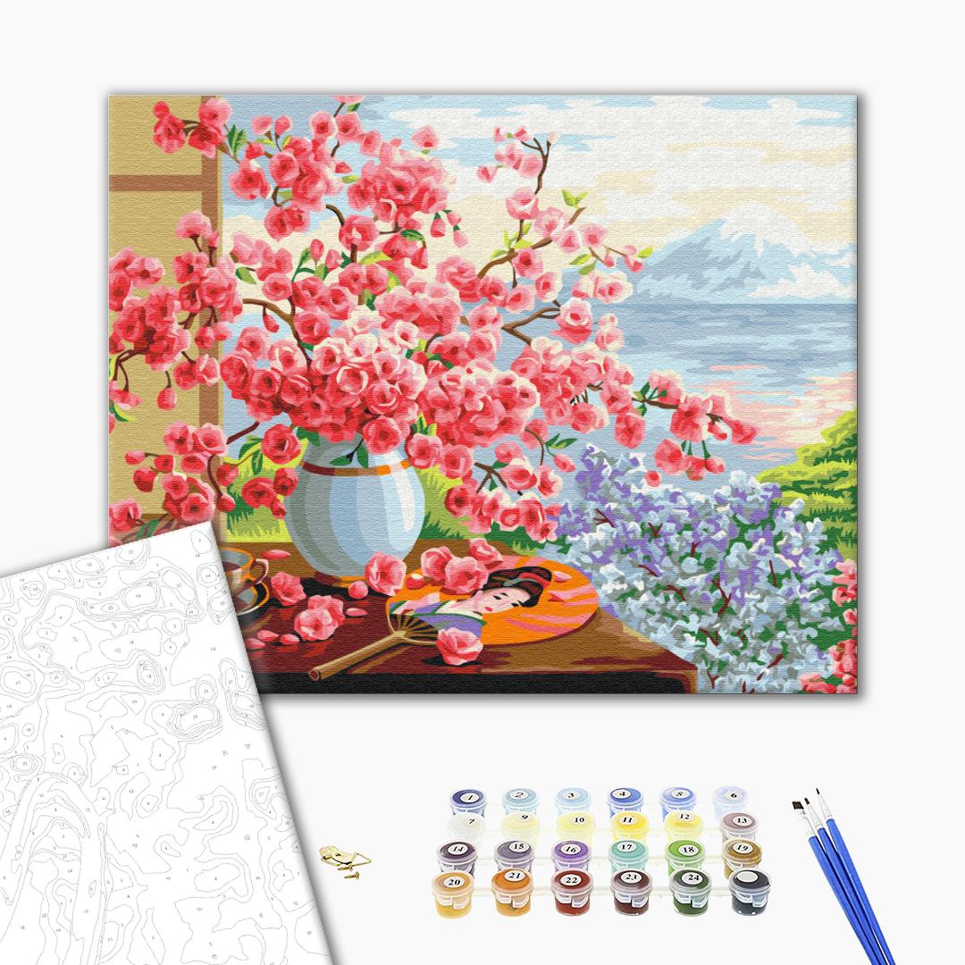 Painting by numbers Japanese still life (BS51595)