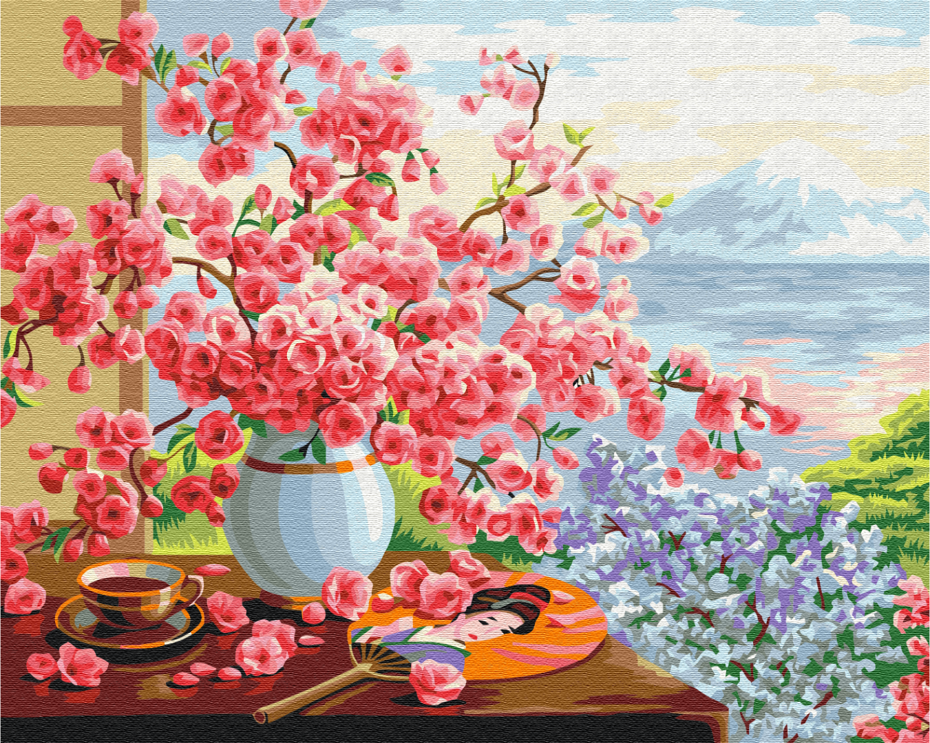 Painting by numbers Japanese still life (BS51595)