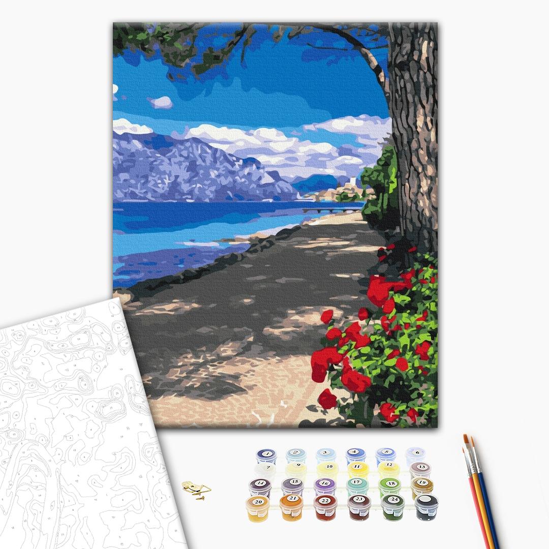 Painting by numbers Picturesque alley (BS39400)