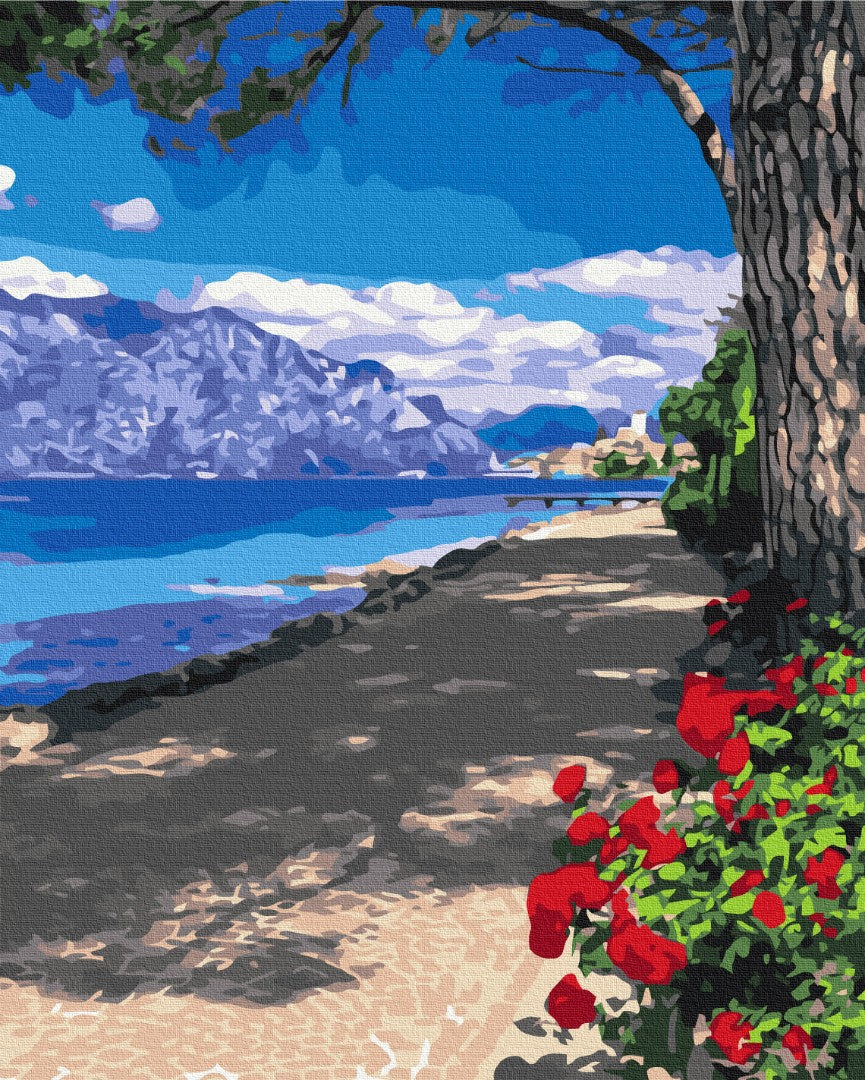 Painting by numbers Picturesque alley (BS39400)