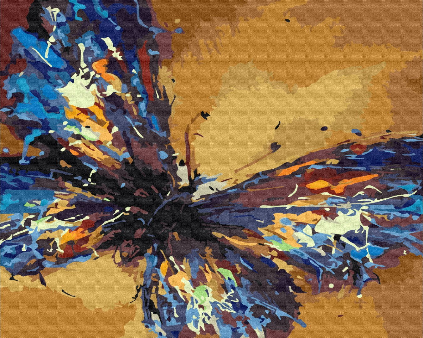 Painting by numbers Butterfly in detail (BS52271)