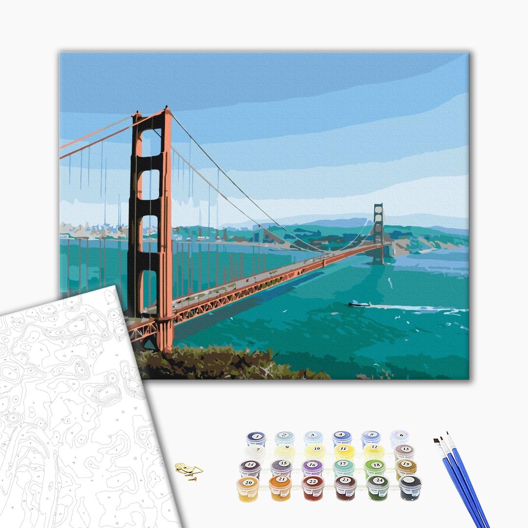 Painting by numbers Across the bridge to the dream (BS52276)