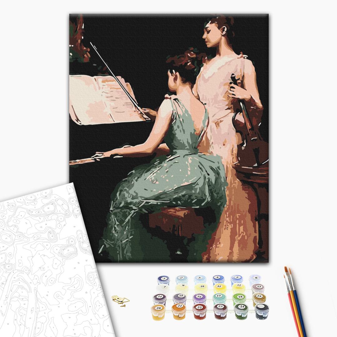 Painting by numbers Melodies of youth (BS52287)