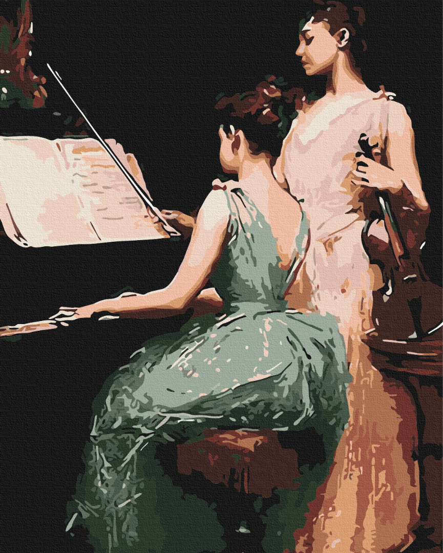 Painting by numbers Melodies of youth (BS52287)