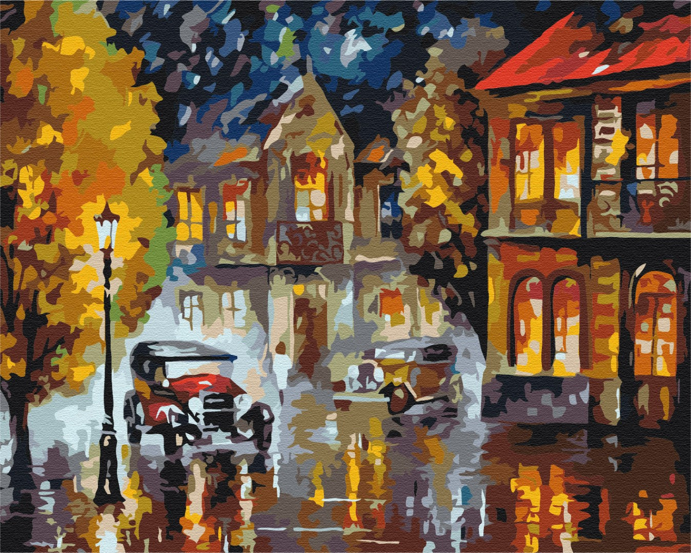 Painting by numbers Romantic trip (BS52288)