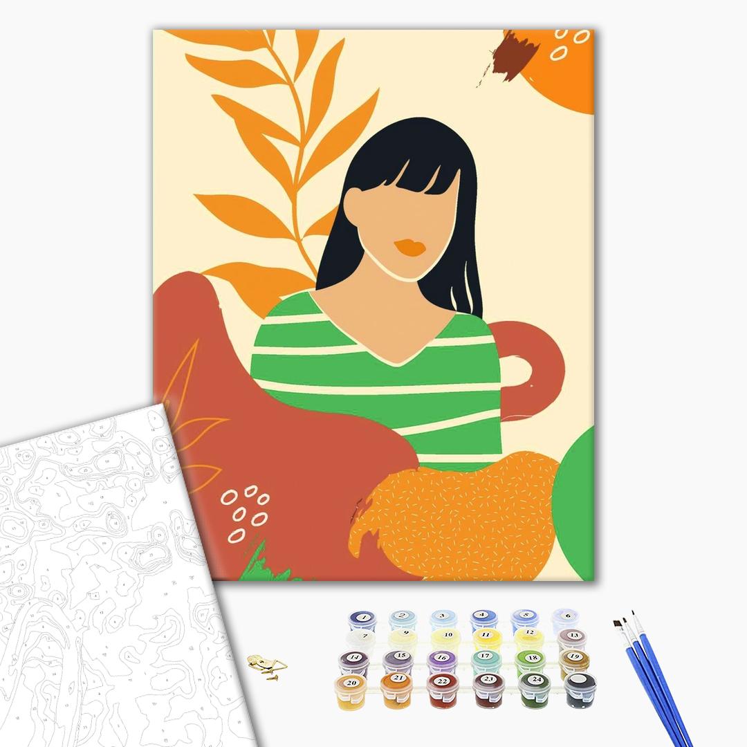 Painting by numbers Triptych Summer Style 3 (BS52439)