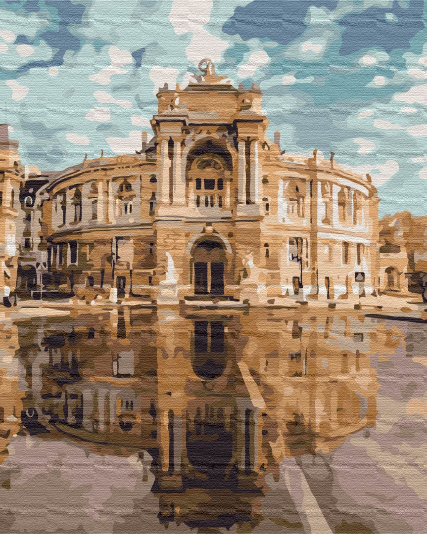 Painting by numbers Opera theatre (BS39128)