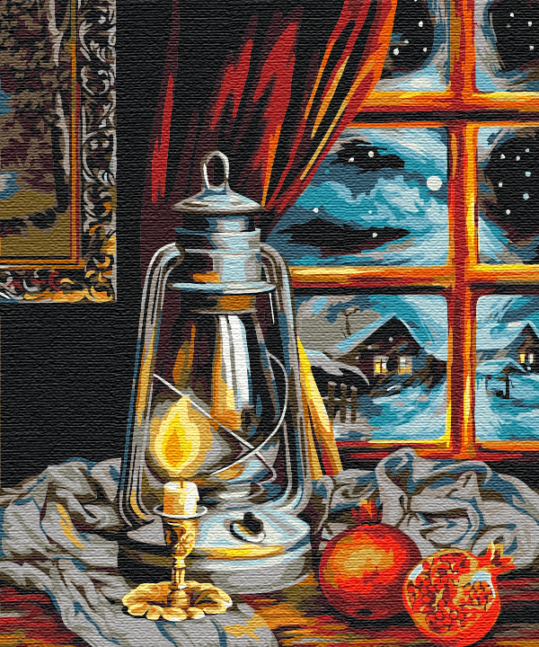 Painting by numbers Cosiness (BS51530)