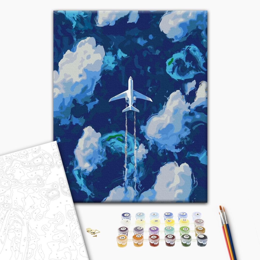 Painting by numbers Above the clouds (BS51534)