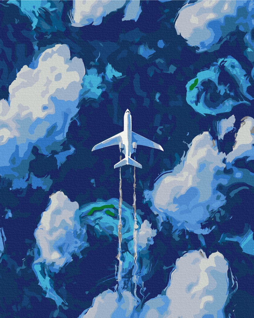 Painting by numbers Above the clouds (BS51534)