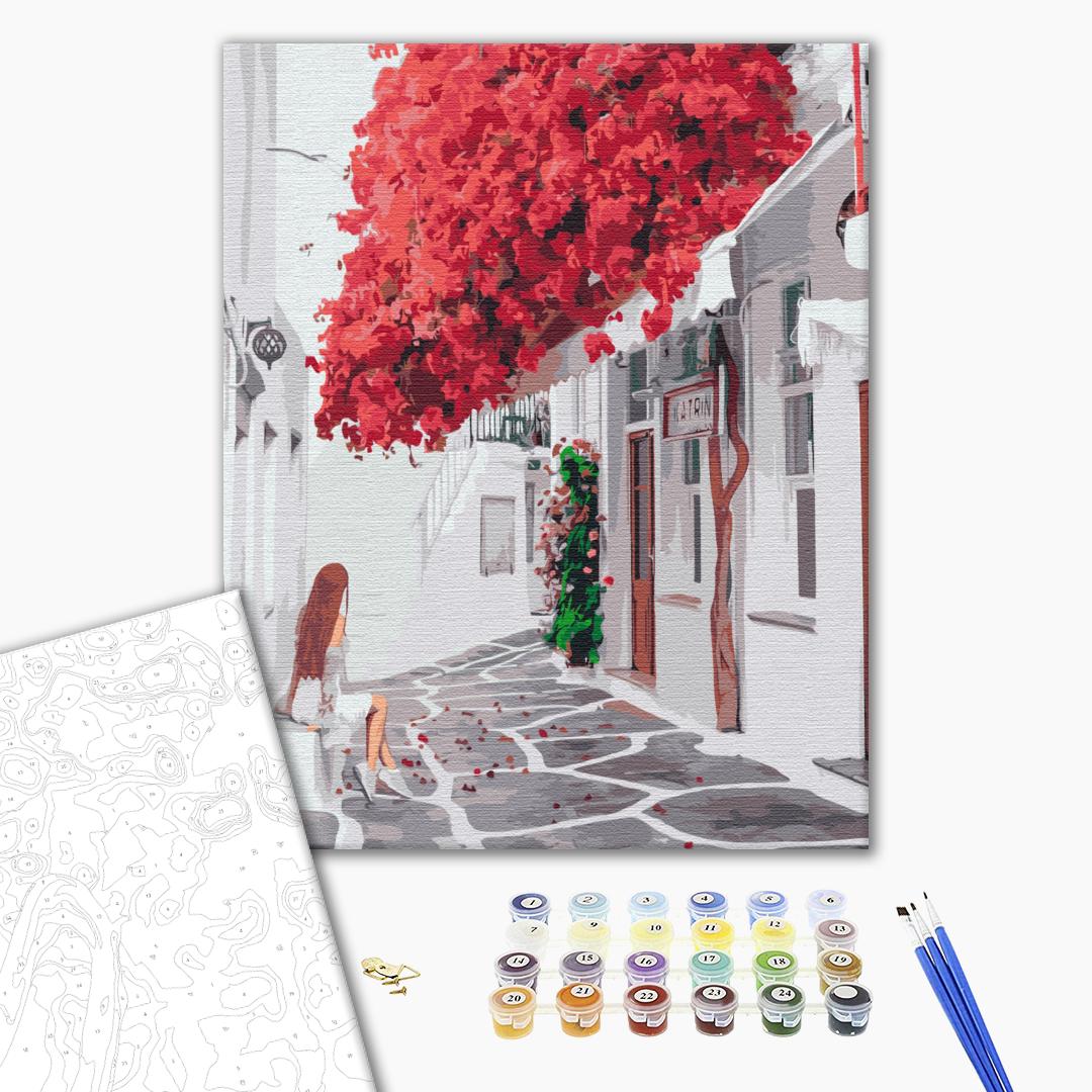 Painting by numbers Bright Bougainvillea (BS51535)