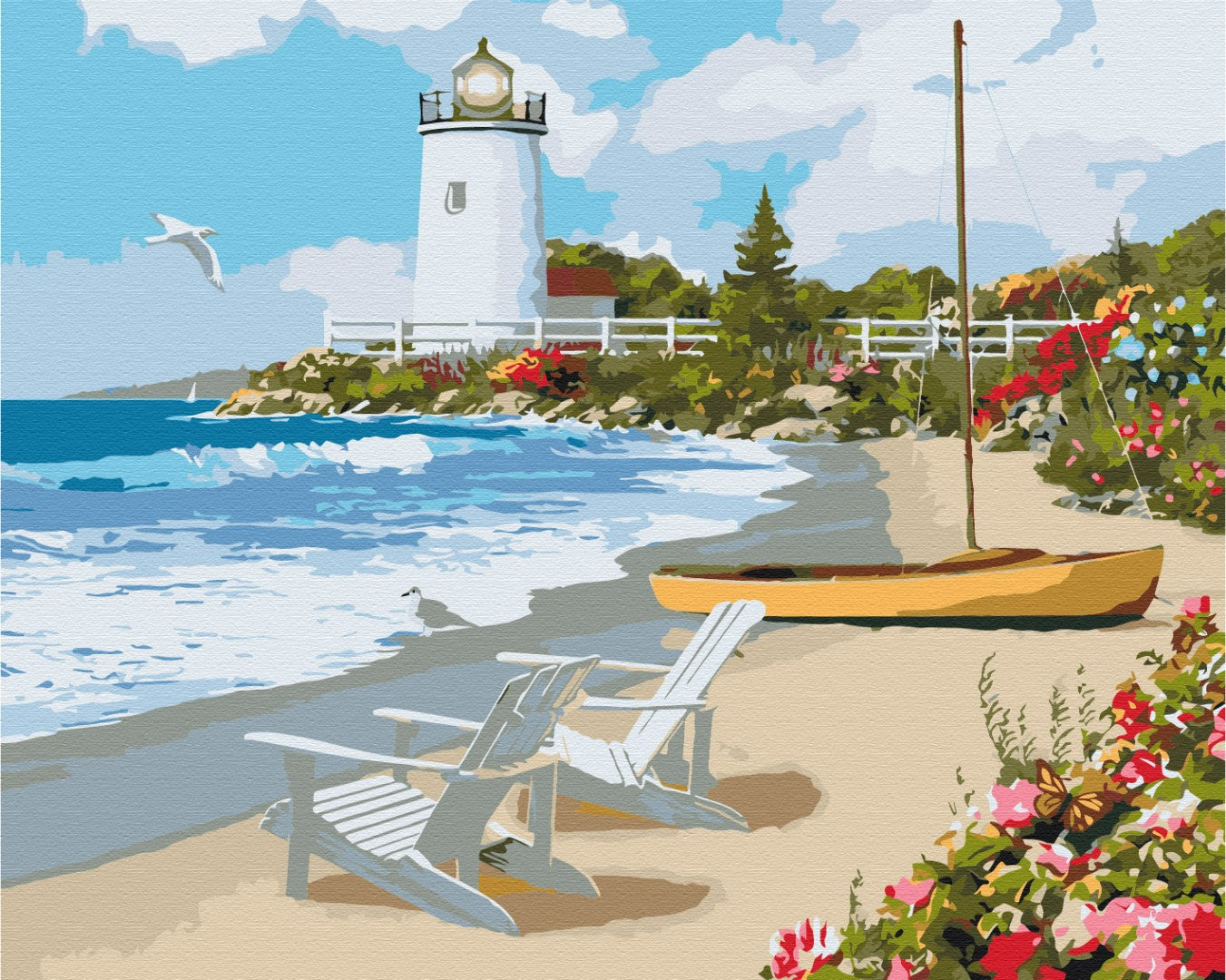 Painting by numbers Lighthouse (BS51549)