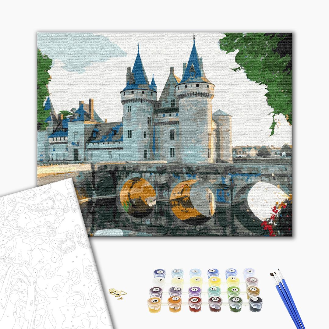 Painting by numbers Sully-sur-Loire castle (BS51612)