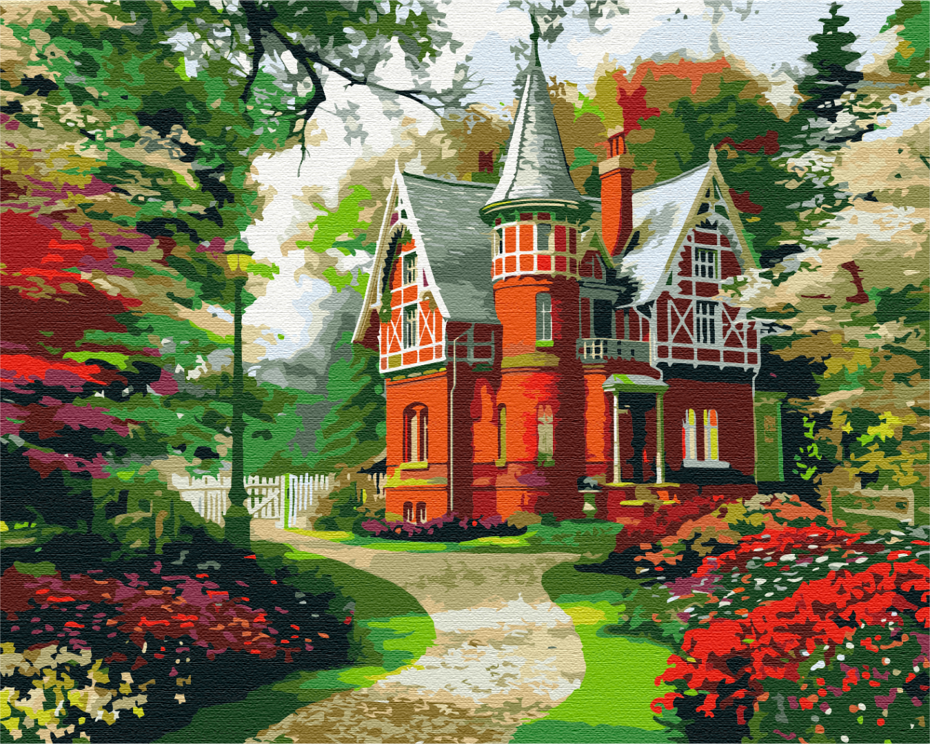Painting by numbers Fabulous house (BS51613)