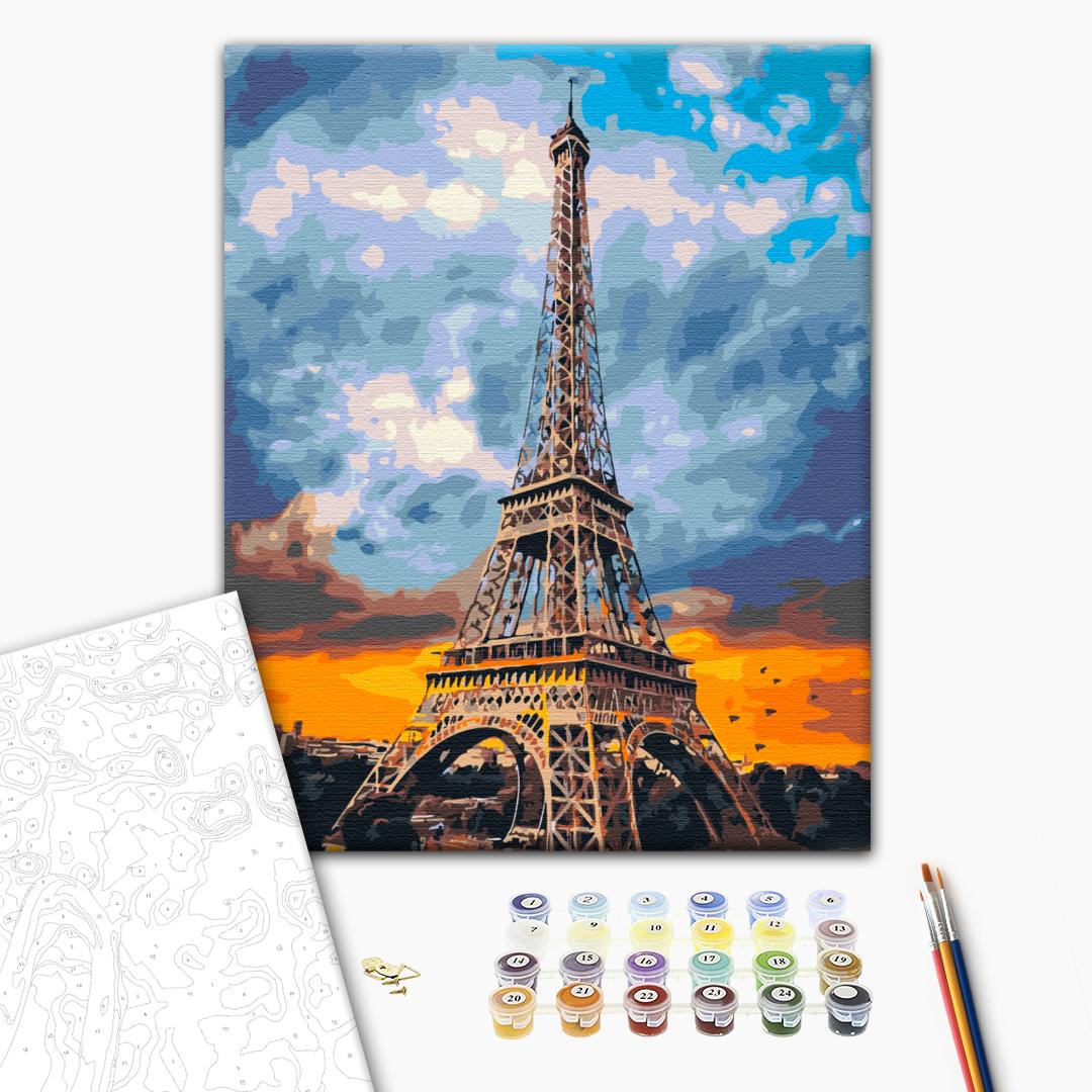Painting by numbers Iron Lady of Paris (BS51680)