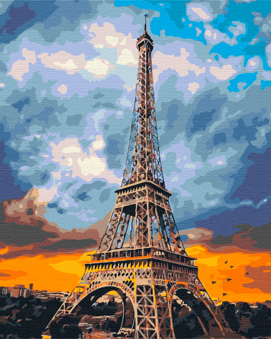 Painting by numbers Iron Lady of Paris (BS51680)