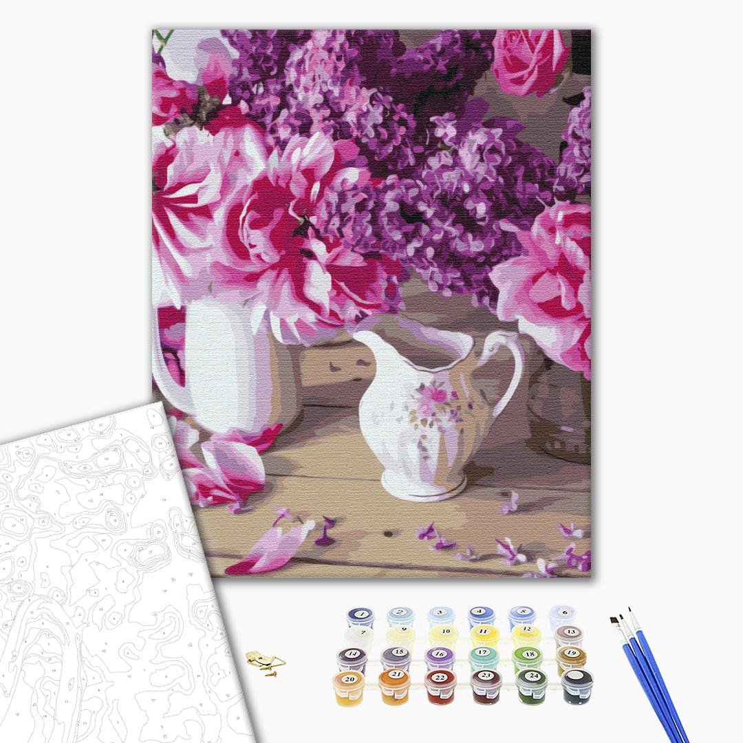 Painting by numbers Tenderness for breakfast (BS51683)
