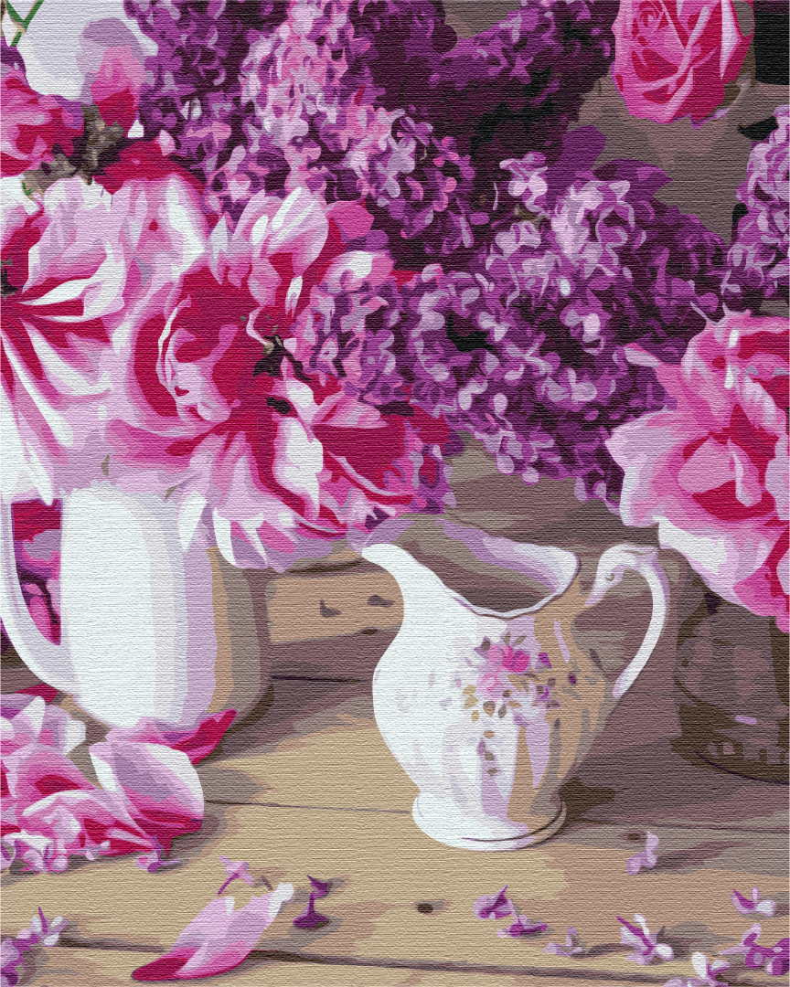 Painting by numbers Tenderness for breakfast (BS51683)