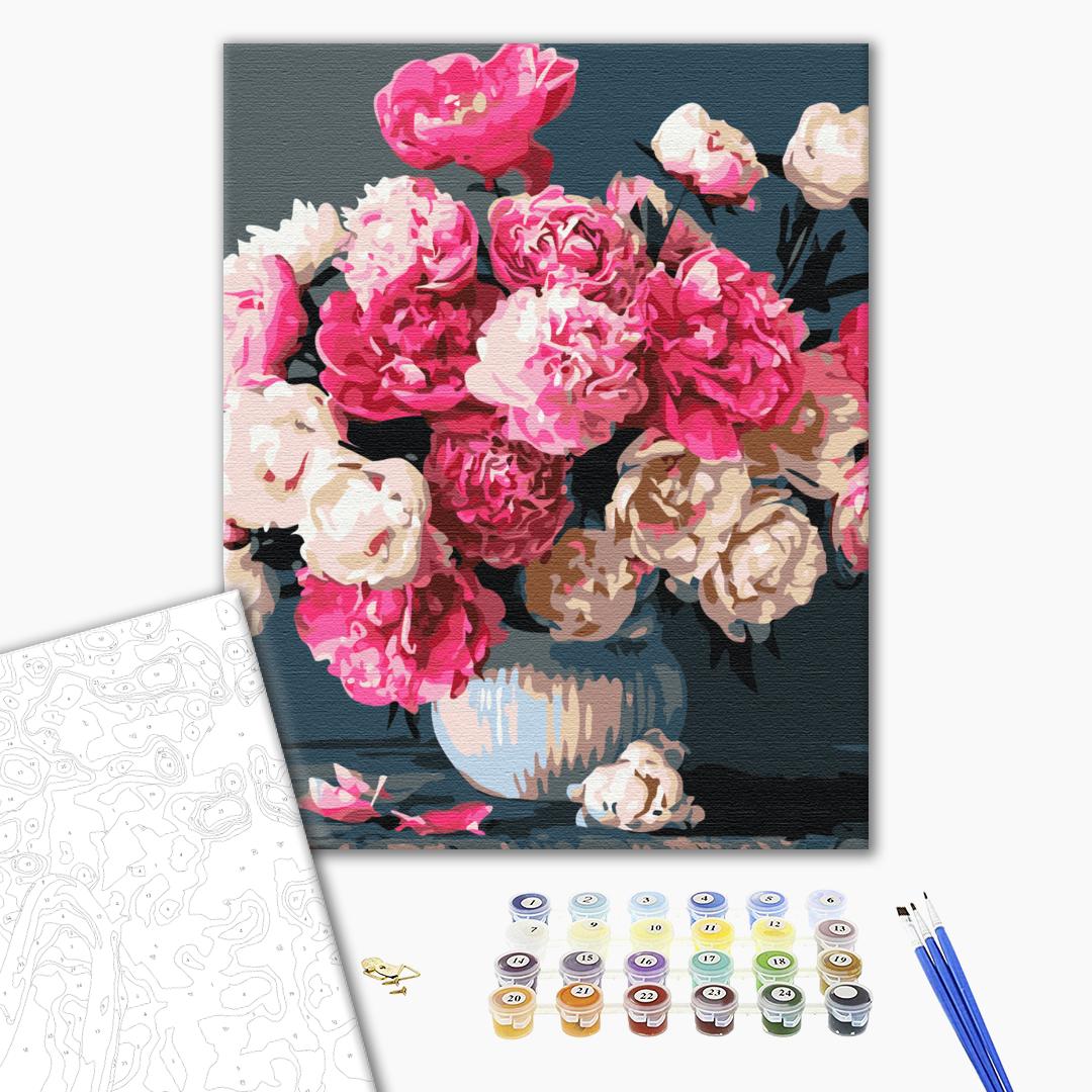 Painting by numbers Bouquet of pink joys (BS51703)