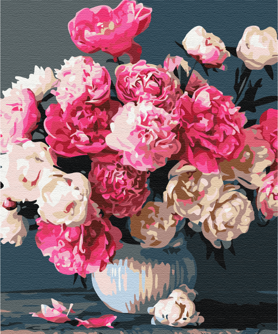 Painting by numbers Bouquet of pink joys (BS51703)