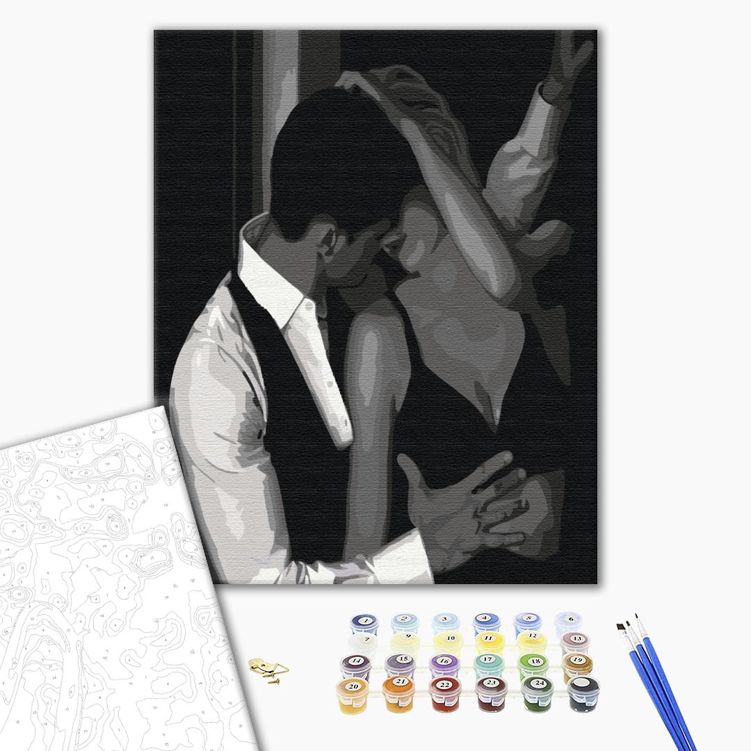 Painting by numbers Embraced by passion (BS51705)