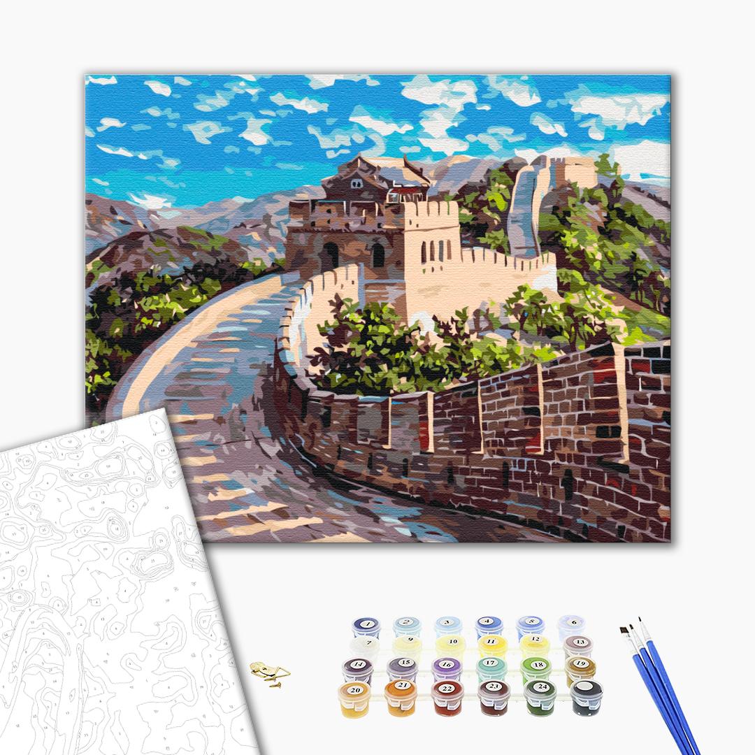 Painting by numbers Great Wall of China (BS51834)